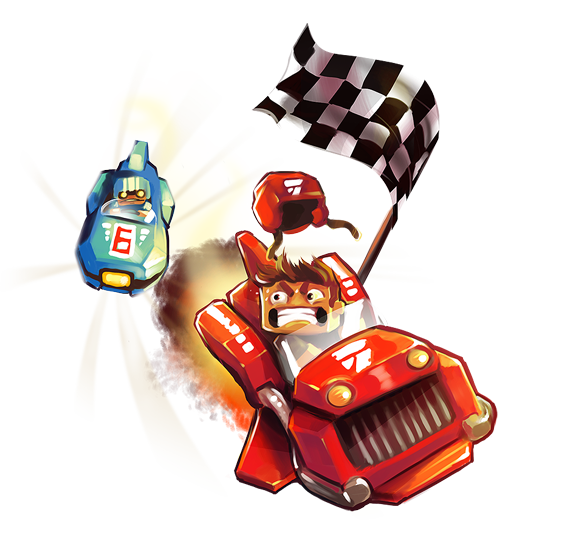 Minecraft Turbo Kart Racers Minigame